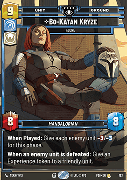 Bo-Katan Kryze, Alone