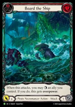 Board the Ship (Extended Art Rainbow Foil)