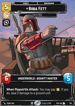 Boba Fett, For a Price (V.1)
