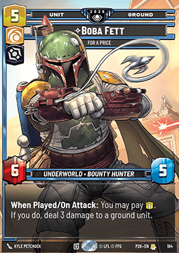 Boba Fett, For a Price (V.2)