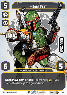 Boba Fett, For a Price (V.5)