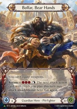Bolfar, Bear Hands (Marvel)