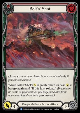 Bolt'n' Shot (Red) (Rainbow Foil)
