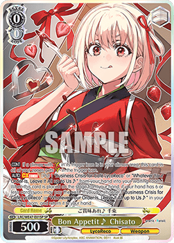 Bon Appetit  Chisato (V.3 - Special Rare)