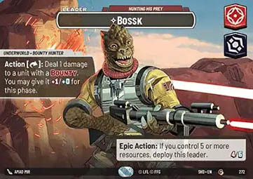 Bossk, Hunting His Prey (V.2)