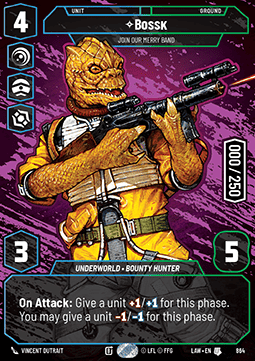 Bossk, Join Our Merry Band (V.5)