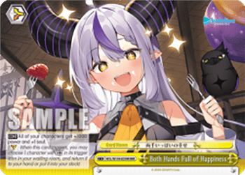 Both Hands Full of Happiness (V.2 - Triple Rare)