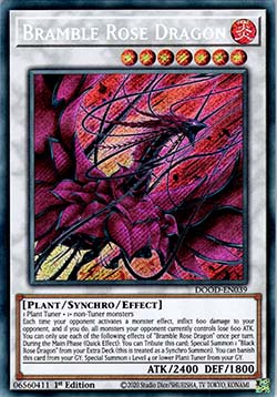 Bramble Rose Dragon (V.1 - Secret Rare)