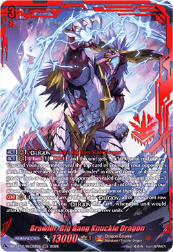 Brawler, Big Bang Knuckle Dragon [D-Format] (V.3 - Secret Rare)
