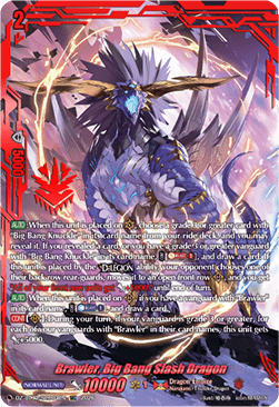 Brawler, Big Bang Slash Dragon [D-Format] (V.3 - Secret Rare)