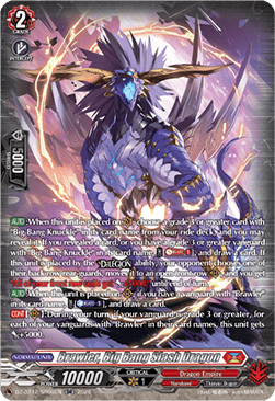 Brawler, Big Bang Slash Dragon [D-Format] (V.4 - Silver Rare)