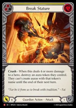 Break Stature (Rainbow Foil)