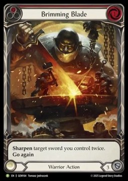 Brimming Blade (Extended Art Rainbow Foil)