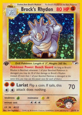Brock's Rhydon  (GH 2)