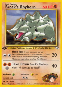 Brock's Rhyhorn  (GH 22)