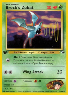 Brock's Zubat  (GH 24)