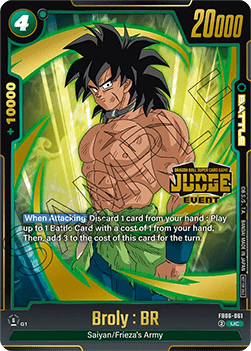 Broly : BR (FB06-061) [Fusion World] (V.1 - Rare)