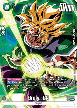 Broly : BR (FB06-063) [Fusion World] (V.2 - Alternate Art)