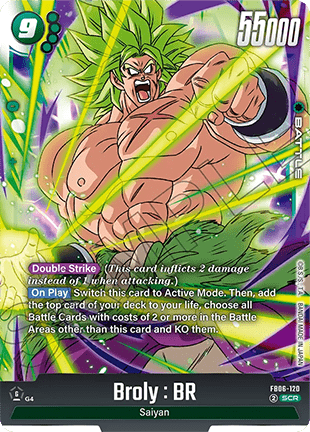 Broly : BR (FB06-120) [Fusion World] (V.1 - Secret Rare)