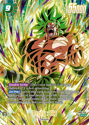 Broly : BR (FB06-120) [Fusion World] (V.2 - Alternate Art)