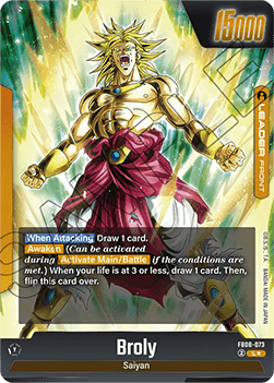 Broly // Broly (FB08-073) [Fusion World] (V.2 - Alternate Art)