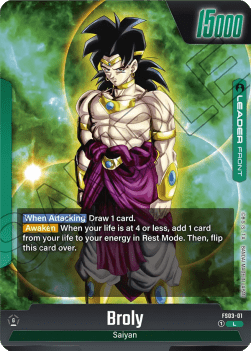 Broly // Broly (FS03-01) [Fusion World]