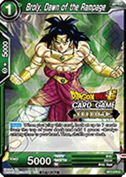 Broly, Dawn of the Rampage