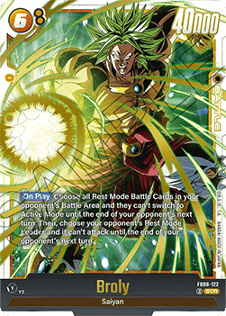 Broly (FB08-122) [Fusion World] (V.1 - Secret Rare)