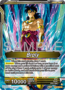 Broly // SS Broly, Big Action (V.2 - Alternate Art)