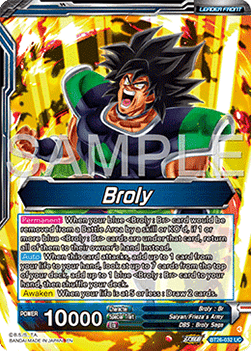 Broly // SS Broly, Full-Power Explosion (V.2 - Alternate Art)