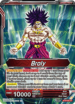 Broly // SS Broly, Increasing Power (V.2 - Alternate Art)