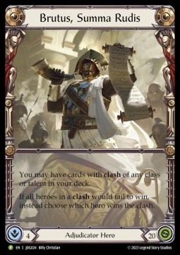 Brutus, Summa Rudis (Cold Foil)