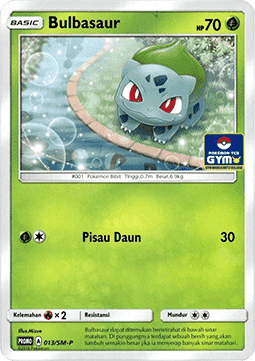 Bulbasaur  (SM-P/ID 013)