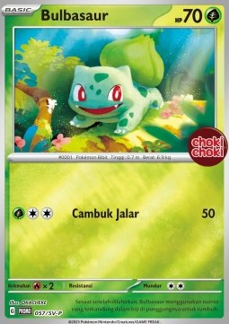 Bulbasaur  (SV-P/ID 057)