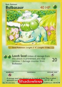 Bulbasaur  (BS 44)