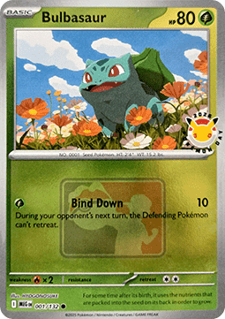 Bulbasaur  (xMEG 001)