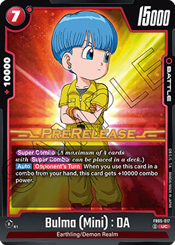 Bulma (Mini) : DA (FB05-017) [Fusion World]