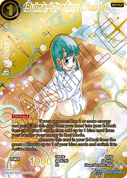Bulma, Opening Chapter (V.2 - God Rare)