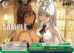 Bunny X 777 (V.3 - Triple Rare)