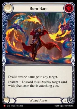 Burn Bare (Rainbow Foil)