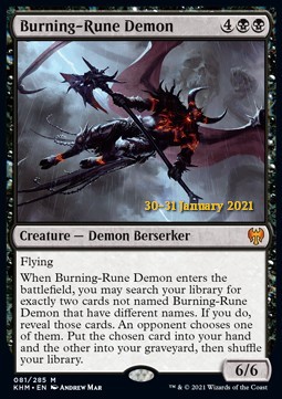 Burning-Rune Demon (V.1)