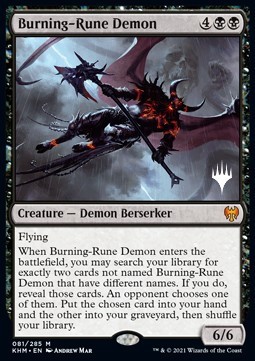 Burning-Rune Demon (V.2)