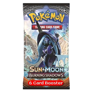 Burning Shadows Booster (6 Cards)
