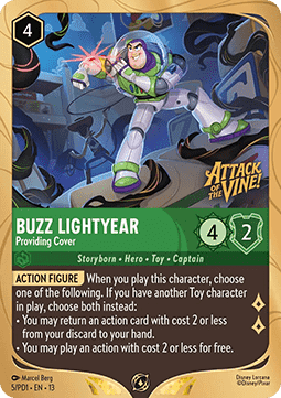 Buzz Lightyear - Providing Cover