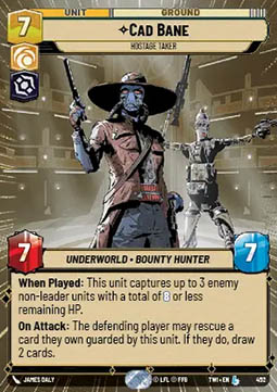 Cad Bane, Hostage Taker