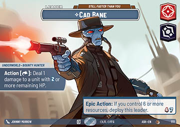 Cad Bane, Still Faster than You (V.2)