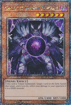 Caius the Shadow Monarch (V.2 - Quarter Century Secret Rare)