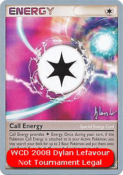 Call Energy (WCD08 MD 92)