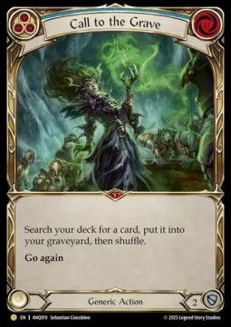 Call to the Grave (Cold Foil)