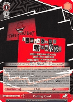 Calling Card (Red)